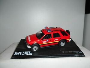 【送料無料】模型車 モデルカー オペルフロンテラフェウエルヴェールファイアオペルコレクションイーグルモスopel frontera a feuerwehr fire opel collection eaglemoss ixo 143