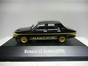 【送料無料】模型車 モデルカー ルノーアルペンクラシックアルゼンチンサルヴァットrenault 12 alpine 1978 classic argentina salvat 143