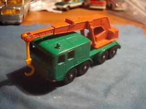 【送料無料】模型車 モデルカー マッチレスニークレーンmatchbox lesney 8 whell crane 30