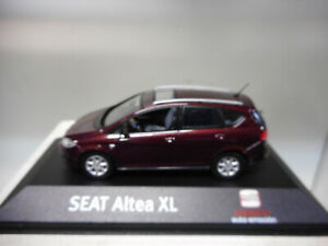 【送料無料】模型車 モデルカー アルテアデリーレッドフィッシャーディーラーシートseat altea xl 20062013 autoemocion delhi red fischer dealer seat 143