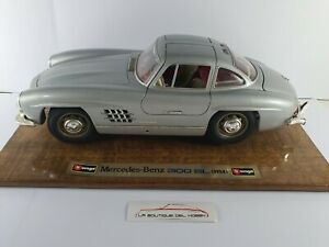 【送料無料】模型車 モデルカー メルセデスベンツブラゴスケールボックスmercedes benz 300 sl 1954 burago scale 118 no box