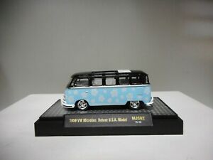 【送料無料】模型車 モデルカー フォルクスワーゲンマイクロバスデラックスモデルマシンvolkswagen t1 microbus deluxe 1959 usa model mjs02 m2 authentics machines 164