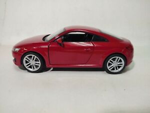 【送料無料】模型車 モデルカー アウディクーペロホスポーツコッシュエスカラデメタルwelly audi tt coupe rojo sports coche 124 escala de metal dc3284