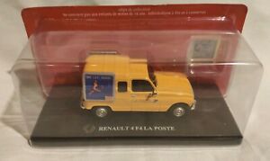 【送料無料】模型車 モデルカー ルノーラポステアルタヤイソrenault 4 f4 la poste 143 altaya ixo