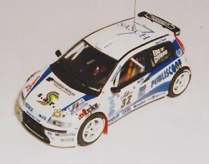 【送料無料】模型車 モデルカー フィアットプントキットブルスケッタラリーアプリレッジャーノスクリーンデカールfiat punto kit bruschetta rally app reggiano 2001 screen printing decals 143