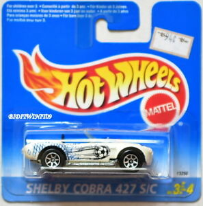 【送料無料】模型車 モデルカー ホットホイールシェルビーコブラコートカルトアベックhot wheels 1995 shelby cobra 427 sc 34 court carte avec
