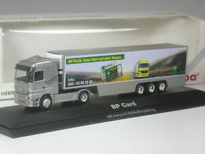 【送料無料】模型車 モデルカー トップヘルパメルセデスアクトロスオリジナルボックスカードtop herpa mercedes actros fridge articulated bp card in great original box