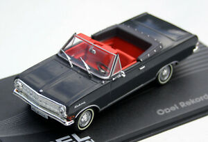 【送料無料】模型車 モデルカー オペルレコルドアカブリオレモデロアンノグリジオスクロopel rekord a cabriolet modello anno 19631965, m143 , grigio scuro