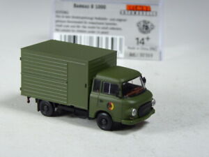 【送料無料】模型車 モデルカー トップブレキナバルカスミリタリーボックスカーtop brekina ddr barkas military box car the nva bnib