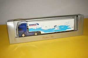 【送料無料】模型車 モデルカー ヘルパセミトレーラーシュミッツカーゴブルrf40] 187 herpa 1853 mb actros semi trailer schmitz cargobull