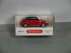 【送料無料】模型車 モデルカー ザビートルカルブリオwiking 002849 vw the beetle carbrio 187 k18 d4