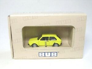 【送料無料】模型車 モデルカー ゴルフレモンイエローバブvw golf i gti lemon yellow 187 bub