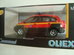 【送料無料】模型車 モデルカー ミニチュアルノーオリーエックスminiature renault scenic rx4 firefighter sdis 02 groin oliex 143