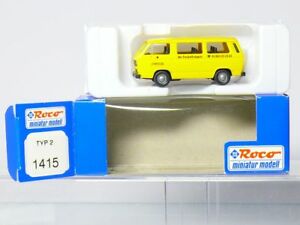 【送料無料】模型車 モデルカー ロコバスブンデスダムトップインコンフィングroco 1415 vw bus t3 radio interference bundesamt mail 187 h0 top in conf