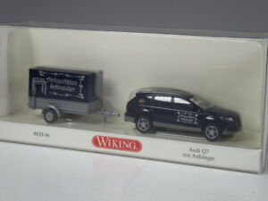 【送料無料】模型車 モデルカー アウディペンダントアンティークカッタートップnlkr3 wiking 013306 audi q7 with pendant antique cutter top bnib