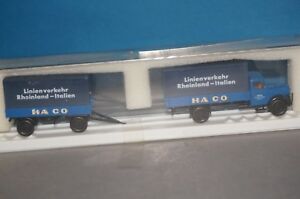 【送料無料】模型車 モデルカー ブレキナマジラスヘンゲルスグハコリニエンヴェルケールオヴbox11 brekina 187 4150 magirus hangerzug haco linienverkehrovp