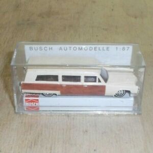 【送料無料】模型車 モデルカー ブッシュキャデラックエムオーグステーションワゴンbusch 42903 cadillac 70 station wagon in emb orig
