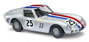 【送料無料】模型車 モデルカー ブッシュフェラーリシルバートップbusch 42617 187h0 ferrari 250 gtosilver top 25