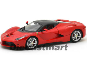 【送料無料】模型車 モデルカー フェラーリラフェラーリロッソモデルリーノオートダブブラゴferrari laferrari f70 rosso 124 modellino auto da bburago 26001