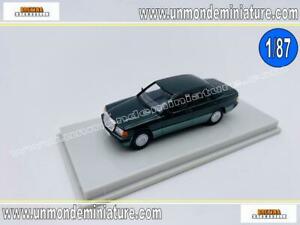 【送料無料】模型車 モデルカー メルセデスグリーンメモリックブレキナスケールmercedes 190 e green metalic brekinabr 13206 187 scale