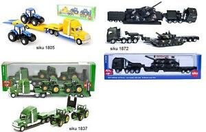 【送料無料】模型車 モデルカー ボックスオランダジョンディアライナーマントターboxed siku 1837 1805 1872 187 holland john deere freightliner man tractor