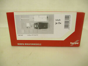 【送料無料】模型車 モデルカー ヘルパセントビルx15233 herpa 081542 187 fire brigade 2 st building vgc