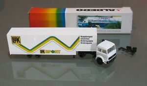 【送料無料】模型車 モデルカー ッティング?ジャンボスーツケースサドルカップリングアルベド?? iveco jumbo suitcase saddle luk couplings advertising albedo 187 ovp