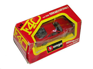 【送料無料】模型車 モデルカー ブブラゴフェラーリタラモデルカーレッドbburago ferrari f40 1987 cod 4108 model car red 10｜hokushin