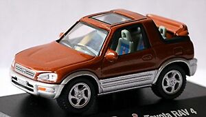 【送料無料】模型車 モデルカー トヨタカブリオブラウンマローンメタリコtoyota rav4 cabrio sxa10111516 suv 199498 172 braun marrone metallico|hokushin