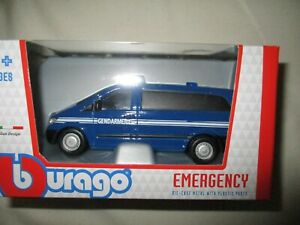 【送料無料】模型車 モデルカー ミニチュアメルセデスヴィートブラゴminiaturemercedes vito 143 national gendarmerie b burago