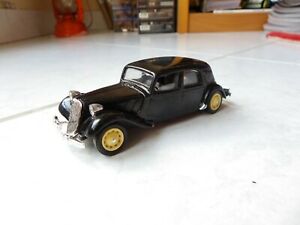 【送料無料】模型車 モデルカー シトロエンシックストションソリッドミニチュアcitroen 15 six traction n4 solid 143 miniature