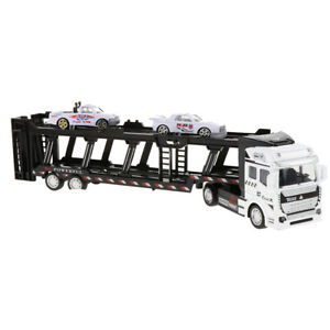 【送料無料】模型車 モデルカー カミオントランスポータードヴォワトゥールドトランスポートパルフリクションプールcamion transporteur de voiture de transport propulse par friction pour