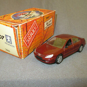 【送料無料】模型車 モデルカー ノレフハシェットプジョーボルドー120e norev hachette peugeot 607 2000 bordeaux 143
