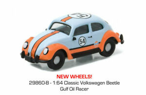 【送料無料】模型車 モデルカー グリーンライトガルフオイルレーサークラシックフォルクスワーゲンビートルモデル164 greenlight gulf oil racer classic volkswagen beetle car model toy