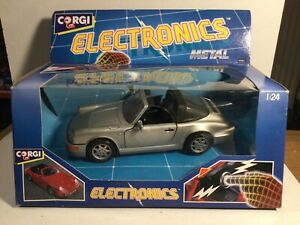 【送料無料】模型車 モデルカー コーギーエレクトロニクスメタルポルシェボックスcorgi electronics metal porsche 911 boxed 124