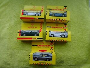 【送料無料】模型車 モデルカー シェルガソリンスタンドセットスポーツカーコレクションロータスshell petrol station set of 5 sportscar collection cars are boxed lotus etc