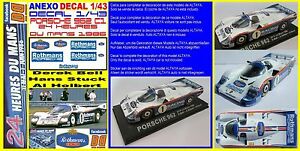 【送料無料】模型車 モデルカー アネキソデカルポルシェベルスタックホルバートルマン