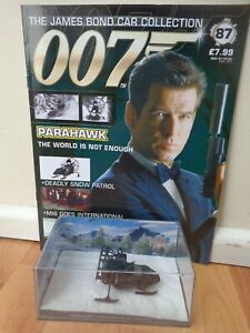 【送料無料】模型車 モデルカー ジェームズボンドカーコレクションパラホーク143 james bond 007 car collection parahawk the world is not enough 87｜hokushin