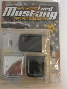 【送料無料】模型車 モデルカー フォードマスタングbuild your own ford mustang 1967 shelby gt500 issue 16 and unopened