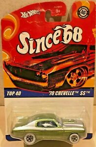 【送料無料】模型車 モデルカー ホットホイールシェベルhot wheels since 68 70 chevelle ss