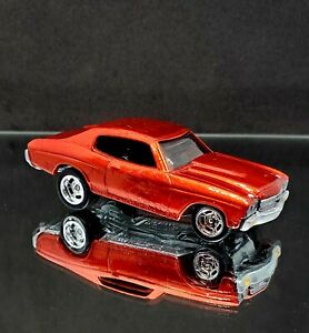 【送料無料】模型車 モデルカー ホットホイールシボレーシェベルカスタムブラッドレッドキャンディリアルライダータイヤhot wheels 79 chevrolet chevelle ss custom blood red candy real rider tires
