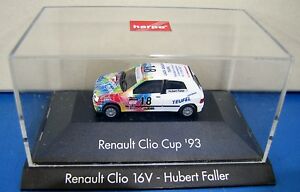 【送料無料】模型車 モデルカー ヘルパノンペーパーボックスルノークリオヒューバートファラーherpa 187 non paper box renault clio 16v hubert faller