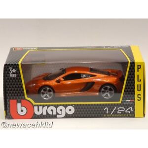 【送料無料】模型車 モデルカー マクラーレンオレンジブラゴmclaren mp412c orange burago 124 1821074