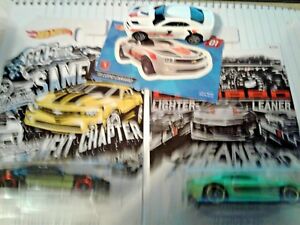 【送料無料】模型車 モデルカー ホットホイールカマロスカマロカマロバギーhot wheels 3 camaros 16 camaro ,12 camaro zl1 and hard to find baggie