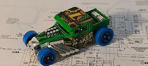 【送料無料】模型車 モデルカー ホットホイールボーンシェーカープラスチックホイールスカルグリーンhot wheels bone shaker * unspun * oem plastic wheels skull green 2020