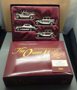 【送料無料】模型車 モデルカー ラブリーレドセットロールスロイスセットlovely lledo the queen mother commemorative set qm1004 rolls royce set su1582｜hokushin