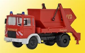 【送料無料】模型車 モデルカー キブリスケールスキップkibri 18201 h0 scale, fire man 2achs chargers skip in ovp