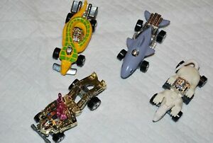 【送料無料】模型車 モデルカー ホットホイールヴィンテージスネークシャークゾンボットラットhot wheels vintage snake, shark, zombot, rat 19861986