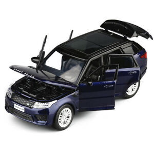 【送料無料】模型車 モデルカー ランドローバーレンジローバーミニカーカートイコレクションサウンドライland rover range rover suv 132 diecast model car toy collection soundamp;ligh