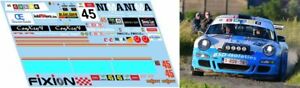 【送料無料】模型車 モデルカー ポルシェブルニールラリーイープレスデカールporsche 997 gt3 bruneel rally ypres 2018 decals 143｜hokushin